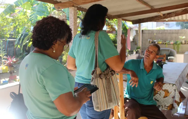 Agentes de saúde de Jaguaré encontram dificuldades em visita domiciliar