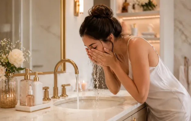 Água fria, morna ou quente? Veja qual é a melhor para lavar o rosto