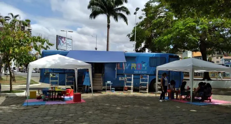 Ainda dá tempo de visitar o projeto “Livros nas Praças”, em Cachoeiro de Itapemirim