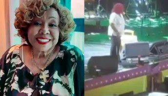 Alcione passa mal durante show no Recife mas tranquiliza fãs com vídeo nas redes sociais