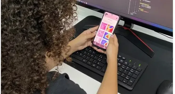 Alunos criam aplicativo que ajuda a identificar câncer de mama