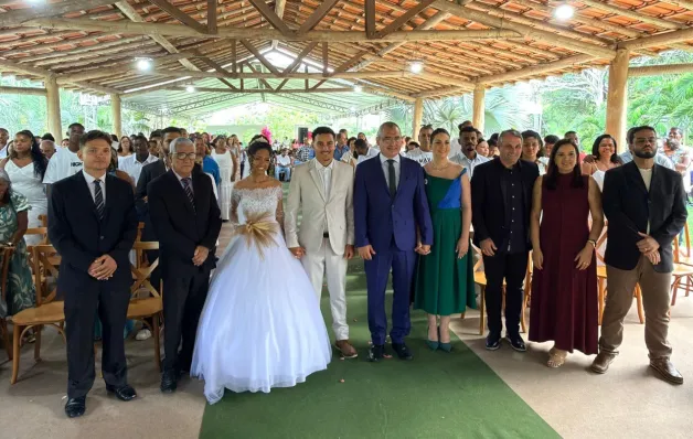 Amor em festa: Casamento Comunitário celebra a união de 70 casais em São Mateus
