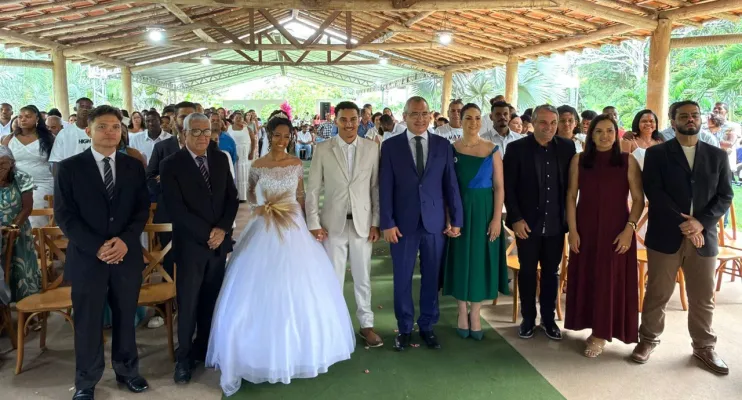 Amor em festa: Casamento Comunitário celebra a união de 70 casais em São Mateus