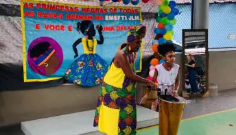 Projeto em Emef de Tempo Integral valoriza cultura afro-brasileira e literatura