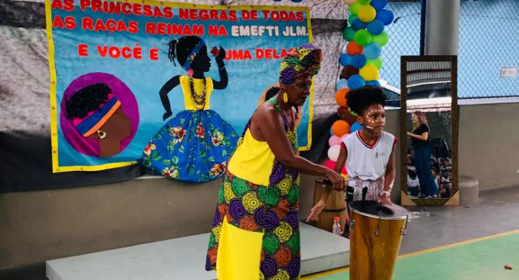 Projeto em Emef de Tempo Integral valoriza cultura afro-brasileira e literatura