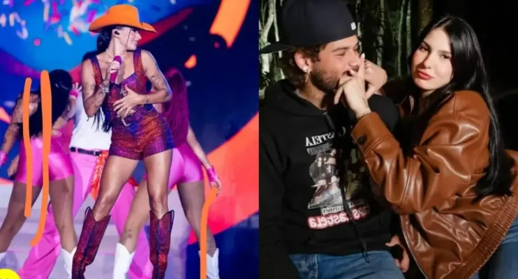 Ana Castela dedica música a Zé Felipe em show no Ceará