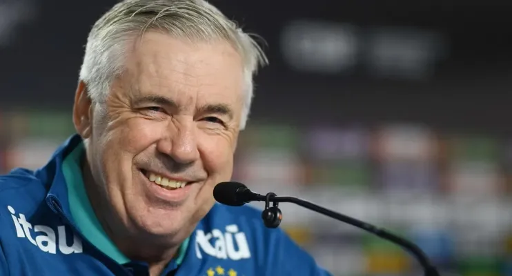 Ancelotti é o técnico de seleção mais bem pago do mundo, diz site