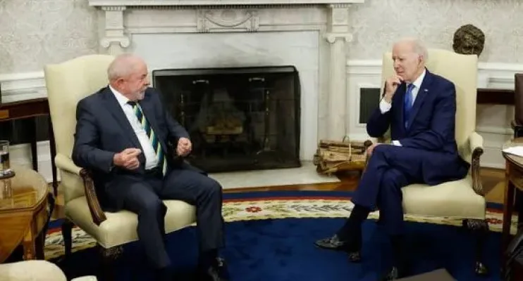 Ao lado de Biden, Lula defende fortalecimento de sindicatos e novas regras trabalhistas