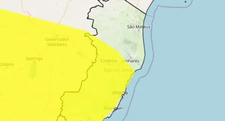 Após onda de calor, ES tem alerta de queda de até 5ºC nas temperaturas