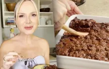 Aprenda a fazer o Bolo de chocolate crocante da Eliana