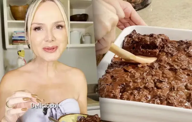 Aprenda a fazer o Bolo de chocolate crocante da Eliana