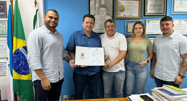 Assinada ordem de serviço para pavimentação e drenagem de ruas em Jardim América