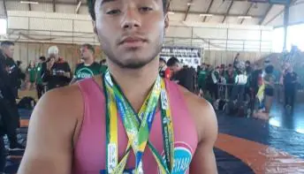 Atleta capixaba conquista título de campeão brasileiro de luta greco-romana
