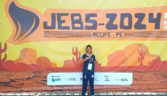 Atleta de karate de Jaguaré disputa Jogos Escolares Brasileiros