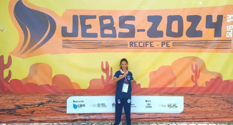 Atleta de karate de Jaguaré disputa Jogos Escolares Brasileiros