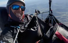 Atleta representa o ES na primeira edição do Campeonato Brasileiro de Hike and Fly