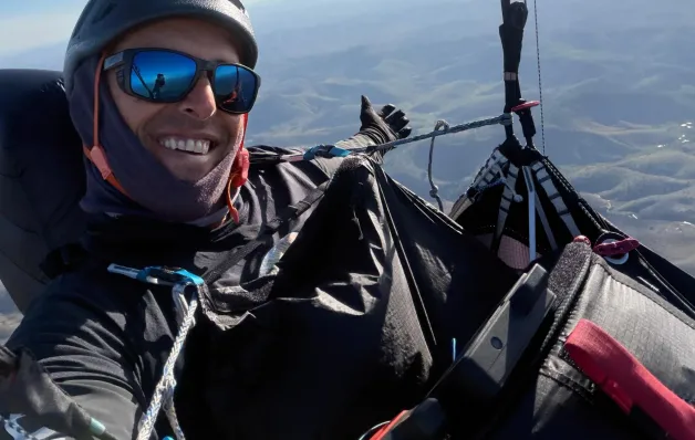 Atleta representa o ES na primeira edição do Campeonato Brasileiro de Hike and Fly