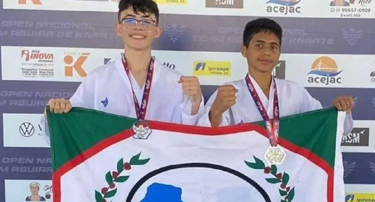 Atletas de Jaguaré conquistam mais medalhas em campeonato de karate