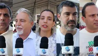 Autoridades politicas falam dos investimentos do governador Renato Casagrande no Norte do ES