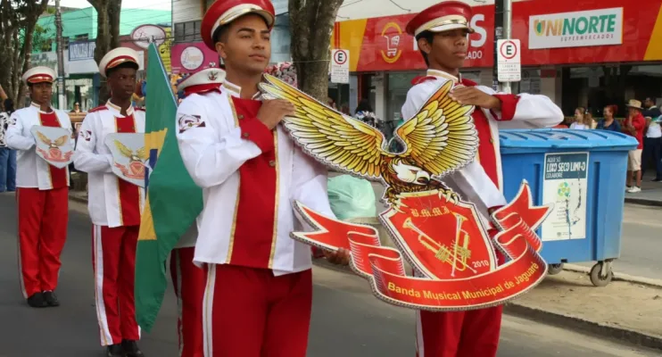 Banda municipal de Jaguaré prepara estreia de novos uniformes