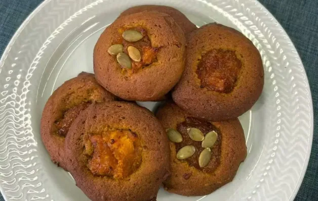 Biscoito de Abóbora com Especiarias
