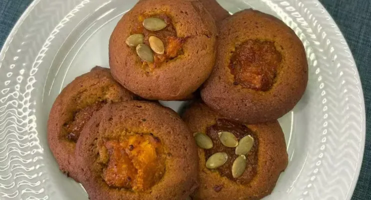 Biscoito de Abóbora com Especiarias