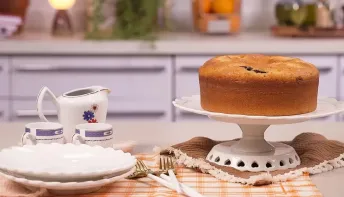 Bolo de nata com chocolate