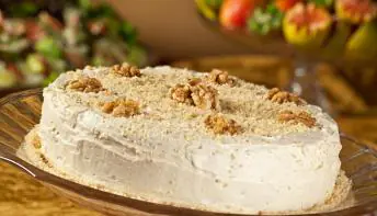 Bolo de nozes vegano!