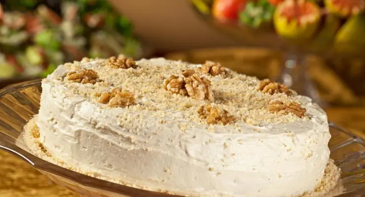 Bolo de nozes vegano!