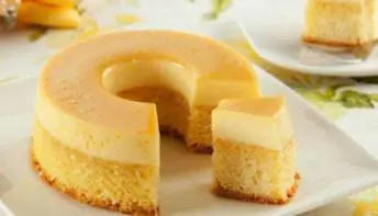 Bolo Pudim de Laranja