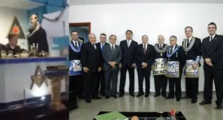 Bolsonaro admitiu que foi a Maçonaria, mas, desde então, não voltou. Afirmou ainda que não tem nada contra maçons.