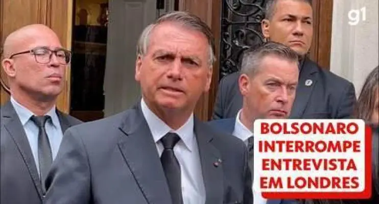 Bolsonaro se irrita com fala sobre objetivo de viagem