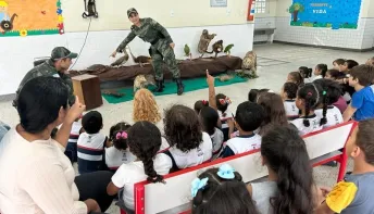 BPMA promove Educação Ambiental para 355 alunos em Vila Velha