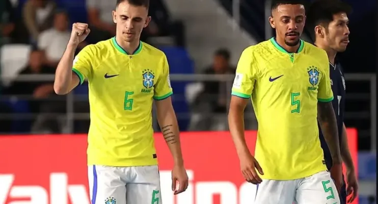 Brasil atropela a Tailândia e avança em primeiro na Copa do Mundo de Futsal