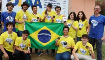 Brasil brilha alto nas olimpíadas internacional e latino-americana de astronomia