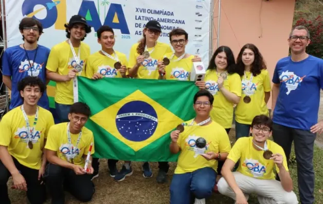 Brasil conquista 9 medalhas de ouro e uma de prata na OLAA 2025