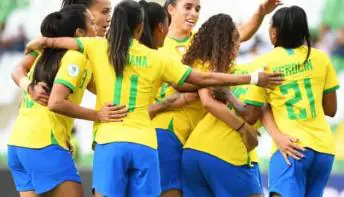 Brasil goleia o Peru por 6 a 0 e segue 100% na Copa América feminina