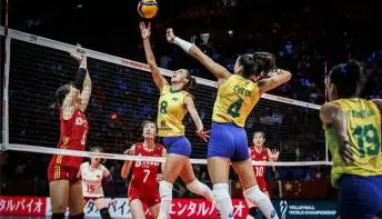 Brasil mostra força e põe fim a invencibilidade da China no Mundial