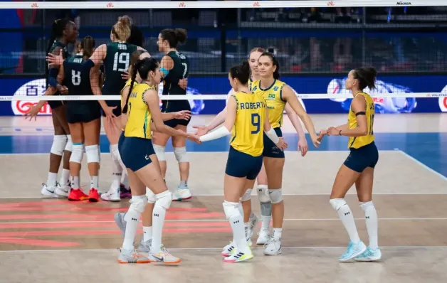 Brasil perde quinta final da Liga das Nações de Vôlei feminino e prolonga jejum