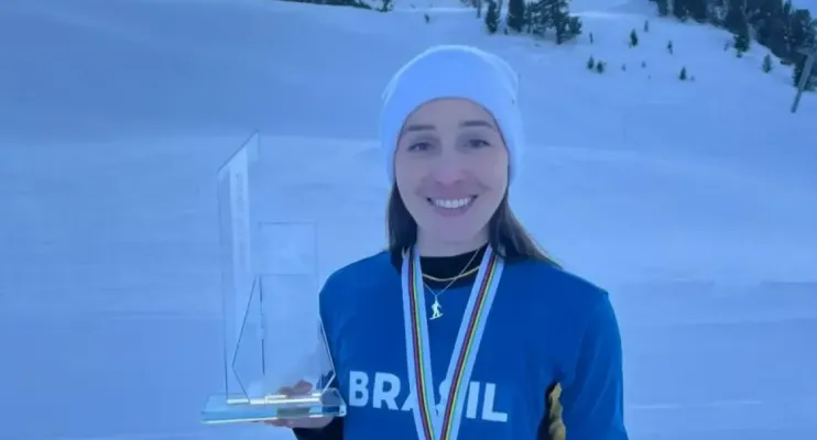 Brasileira Vanessa Molon conquista título geral da Copa Europeia de snowboard