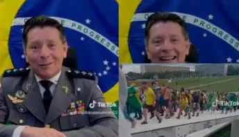 Deputado estadual do ES, Capitão Assumção comemora o ataque terrorista em Brasília