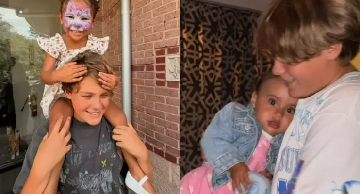 Bruna Biancardi mostra filhas com Davi Lucca após desabafo de Amanda Kimberlly sobre 'exclusão' da Copa  