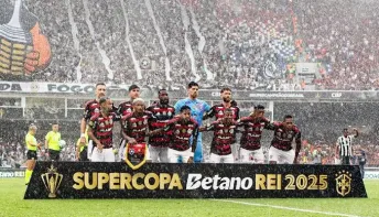 Bruno Henrique brilha e Flamengo bate Botafogo para levar a Supercopa do Brasil