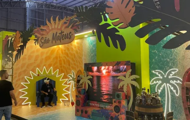 Cachaça premiada e experiências imersivas foram vitrines de São Mateus na Feira dos Municípios