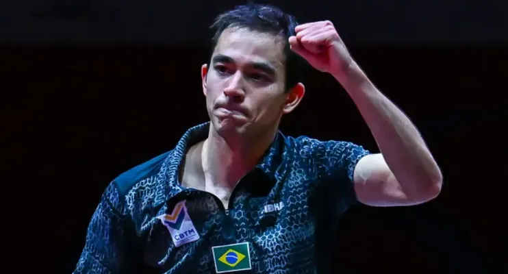 Calderano faz história com terceira vitória seguida no circuito mundial