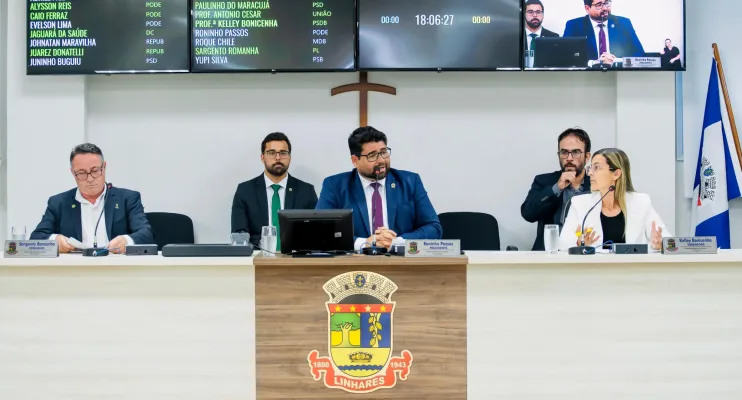 Câmara de Linhares aprova criação da Procuradoria da Mulher e da Pessoa com Deficiência