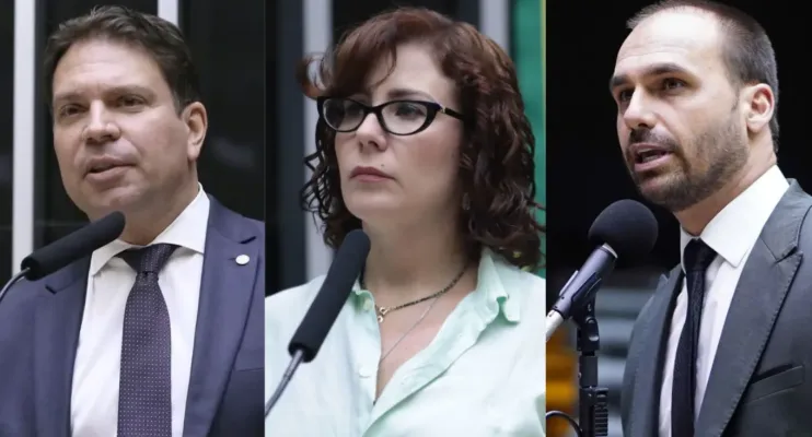 Câmara mantém gasto de R$ 400 mil/mês com gabinetes de Ramagem, Zambelli e Eduardo Bolsonaro