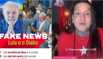 Campanha do PT reage a fake news que incendiou redes bolsonaristas ligando Lula ao satanismo