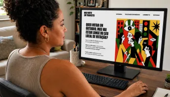 Campanha leva informação sobre voto em trânsito aos nove estados do Nordeste