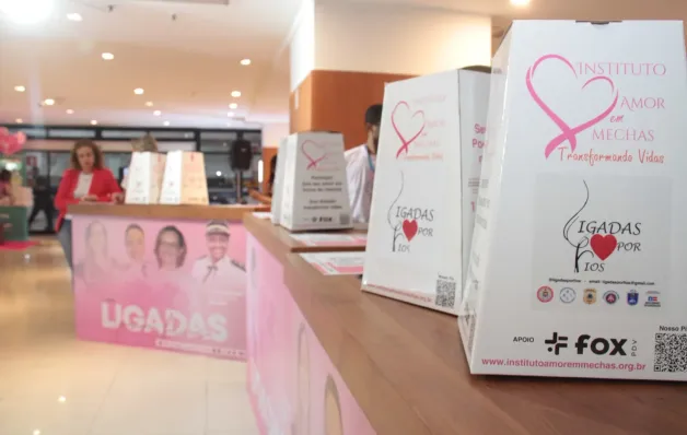 Campanha Ligadas Por Fios promove Encontro do Pijama em apoio à luta contra o câncer de mama